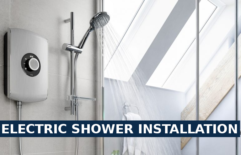 Electric shower installation West Kensington